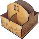 Ver imagem 1 de 10 Porta Guardanapos e Sachê de Mesa Pães para Restaurante Padaria Personalizados Zanline