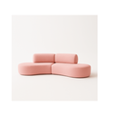Ver imagem 3 de Sofá Orgânico Módulo Curvo Savana Boucle Rosê- Montanari's Decor