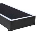 Ver imagem 5 de Cama Box Solteiro Sintético Sereneprime Cinza 88x188x40