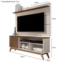 Ver imagem 3 de Rack Malbec com Painel Vivare 1.36 Off White/Nature