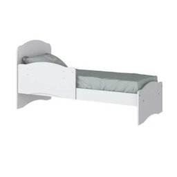 Guarda-Roupa Infantil Passarela com Berço Bala de Menta Branco Henn - 8