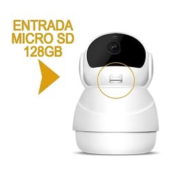 Câmera Ipc360 Wifi Ip Hd Visão Noturna Detector de Movimento - 4