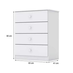 Quarto Para Gemeos Labirinto Com Colchões Branco Henn - 9