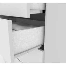 Quarto Para Gemeos Labirinto Com Colchões Branco Henn - 12