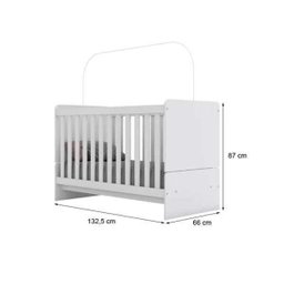 Quarto Para Gemeos Labirinto Com Colchões Branco Henn - 8