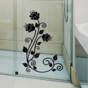 Ver imagem 1 de Adesivo para Box Banheiro Floral / Arabesco 2 - Médio 58x105cm