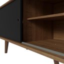 Ver mais imagens de Rack para Tv até 80 Polegadas 160cm com Pés Rustic/preto Torino Madesa Rustic/preto