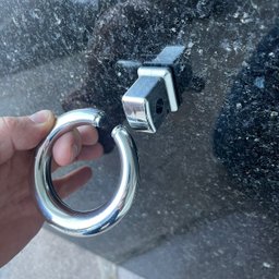 Anel de Reposição para Argola de Plástico Metalizado - Cromado - 5