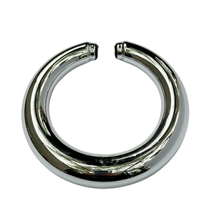 Anel de Reposição para Argola de Plástico Metalizado - Cromado
