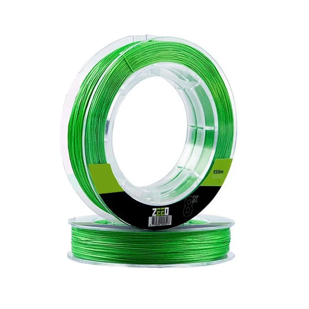 Linha Multifilamento Zeeo 8x 0,40mm 150m - Zeeo 8x Verde Fluorescente - 5
