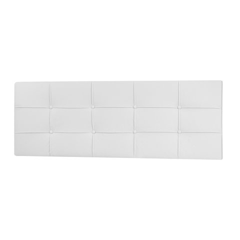 Cabeceira Painel Solteiro 0,90m Roma Corano - Pallazio Branco