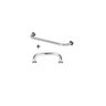 Kit Barras De Apoio Aluminio Idosos Deficientes - 2 BARRAS DE 80 CM - 1