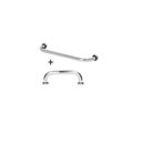Ver imagem 1 de Kit Barras De Apoio Aluminio Idosos Deficientes - 2 BARRAS DE 30 CM