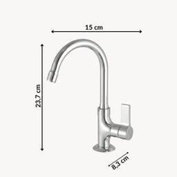Torneira para Banheiro de Mesa Atria 1190 Meber Metais - 4 Torneira para Banheiro de Mesa Atria 1190 Meber Metais - 4