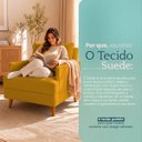 Ver imagem 7 de Poltrona Decorativa Serena para Sala Recepção Escritório Conforto Luxo Almofada Solta Contemporânea