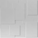 Ver imagem 1 de Kit Revestimento Placa 3D Modelo Cadre Caixa 12 Unid - 3 M²