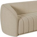 Ver imagem 3 de Sofá Living Decorativo 3 Lugares 292cm Meris M22 Bouclê Bege - Mpozenato
