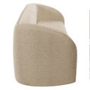 Ver imagem 6 de Sofá Living Decorativo 3 Lugares 292cm Meris M22 Bouclê Bege - Mpozenato