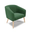 Ver imagem 6 de Kit 01 Namoradeira 02Lug E 02 Poltronas Stella Verde Natural