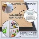 Ver imagem 4 de Quadros Decorativos Sala Quarto Abstrato Ondas Laranja