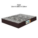 Ver imagem 4 de Colchão Casal Gazin Fascinação Duo Espuma D28 188cm X 138cm