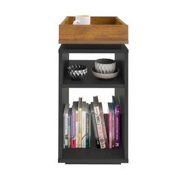 Mesa de Apoio Olivia Artely Preto/Pinho - 5