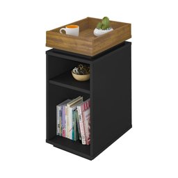 Mesa de Apoio Olivia Artely Preto/Pinho - 4