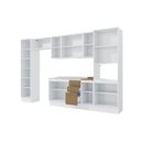Ver imagem 3 de Cozinha Modulada Celeste Kappesberg 100% Mdf Branco/nogueira 8 Peças