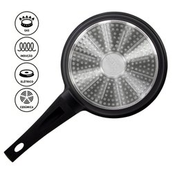 Frigideira Antiaderente Cerâmica sem Óleo Saveur Black 20cm - 3