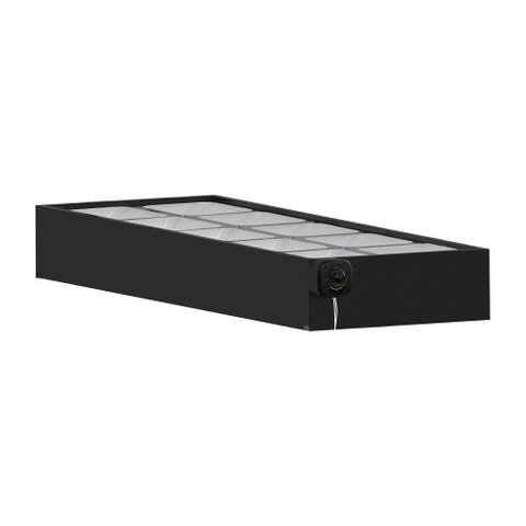 Buffet Térmico de Mesa Saro Preto 10 Cubas com Tampa 127V BFM1011