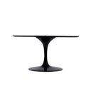 Ver imagem 2 de Base de Mesa de Jantar Oval Tampo 100x70 Cm até 137x90 Preto