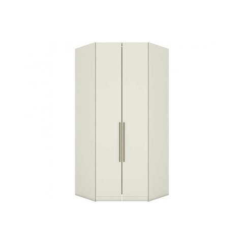 Módulos de Quarto Seletto Closet de Canto Oblíquo Mc05 C/ 2 Portas e 3 Gavetas Areia - Henn