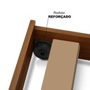 Ver imagem 5 de Cama Solteiro com Auxiliar Bibox Bicama Gabrieli com 2 Colchões Inclusos Madeira Maciça Castanho