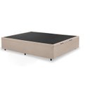 Ver imagem 1 de Base Cama Box Baú Casal com Pistão a Gás 138x188 Suede:bege