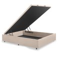 Ver imagem 3 de Base Cama Box Baú Casal com Pistão a Gás 138x188 Suede:bege