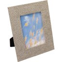 Ver imagem 1 de Porta Retratos 15x20 Home&co Chenile 30x25cm Bege Painel Quadro para Fotos