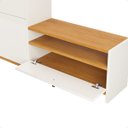 Ver imagem 6 de Sapateira Organizador Calçados Hall de Entrada Sala Quarto Slim 18 Pares:Offwhite/Nature