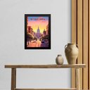 Ver imagem 1 de Quadro Decorativo Argentina - Buenos Aires 33x24cm - com Vidro:moldura Preta