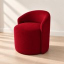 Ver imagem 6 de Poltrona Decorativa Yara Suede Sala Estar Quarto Recepção Confortável