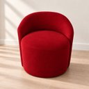Ver imagem 5 de Poltrona Decorativa Yara Suede Sala Estar Quarto Recepção Confortável