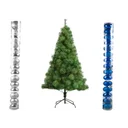 Ver imagem 1 de Arvore de Natal Pinheiro 1,2 Metros 90 Galhos com Enfeites