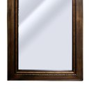 Ver imagem 2 de Espelho Retangular Moldura Com Gesso - Castanho Envelhecido
