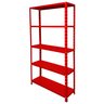 Estante de Aço 5 Prateleiras 25cm Multiuso 25kg/prateleira Várias Cores - 1