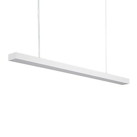 Lustre Pendente Nordecor Otan Bivolt Branco 3000k Luz Amarela