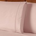 Ver imagem 2 de Jogo de Cama Lençol Casal Conforto Percal 300 Fios 4 Peças - Rosê
