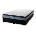 Ver imagem 5 de Conjunto Cama Box Espuma Chicago Cinza King 193x203x57