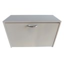 Ver imagem 1 de Sapateira Dupla para Quarto Sala Hall Lavanderia 26x45x68cm - Branco Tx