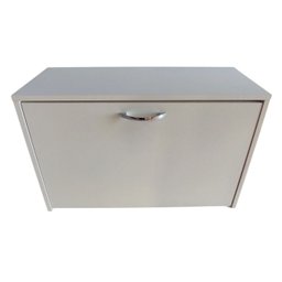Sapateira Dupla para Quarto Sala Hall Lavanderia 26x45x68cm - Branco Tx - 1