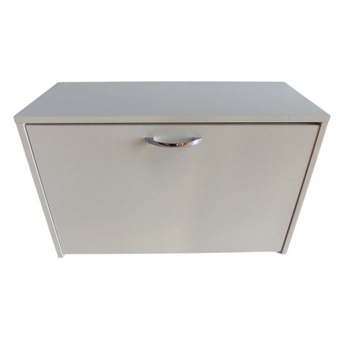 Sapateira Dupla para Quarto Sala Hall Lavanderia 26x45x68cm - Branco Tx