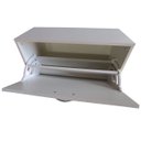 Ver imagem 3 de Sapateira Dupla para Quarto Sala Hall Lavanderia 26x45x68cm - Branco Tx